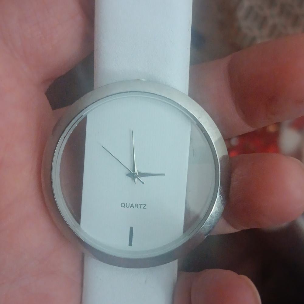 White Quartz Watch